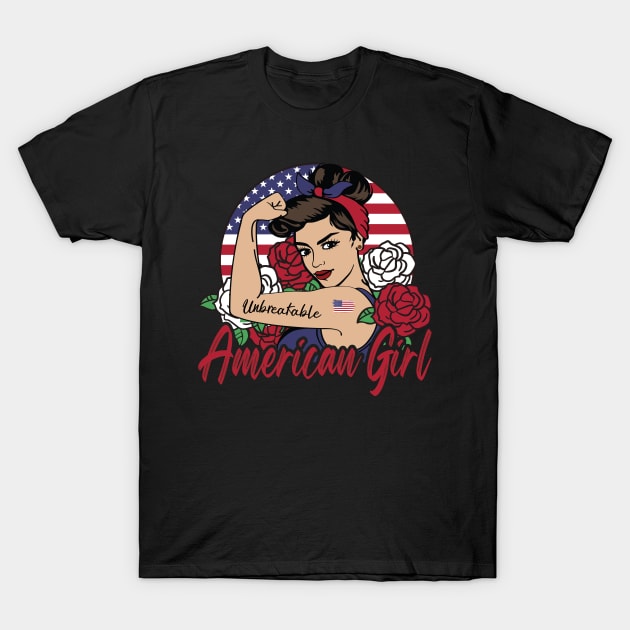 American girl T-Shirt by JayD World